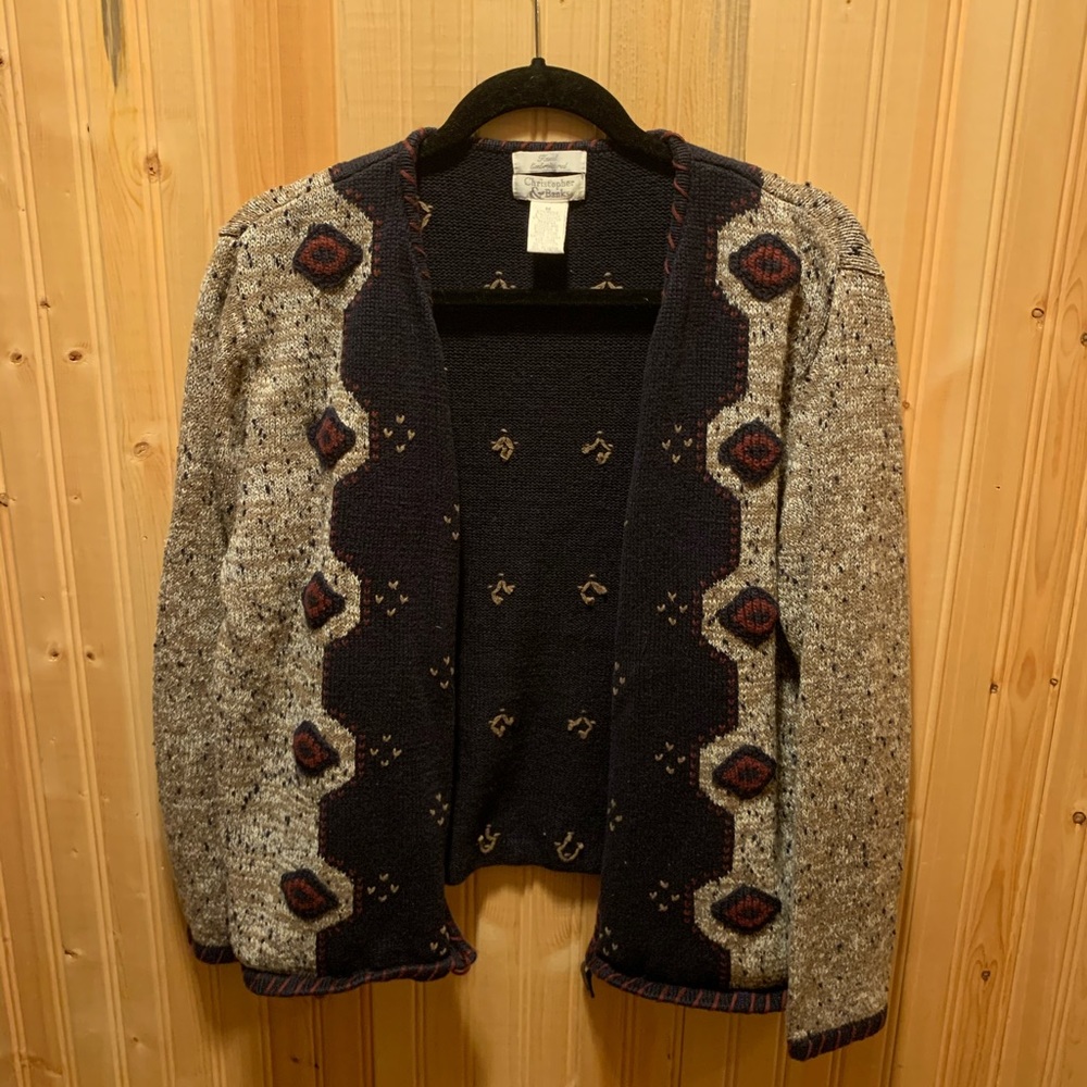 Christopher & Banks Zip-up Sweater (Size Medium)